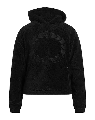 BURBERRY Sweat-shirt à capuche NERO 80% Polyester, 20% Laine