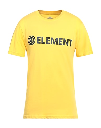 ELEMENT T-shirt Yellow 100% Organic cotton