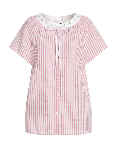 LOVE MOSCHINO Patterned shirts & blouses Pink 79% Cotton, 21% Polyamide