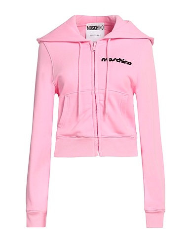 MOSCHINO Felpa Rosa 100% Cotone