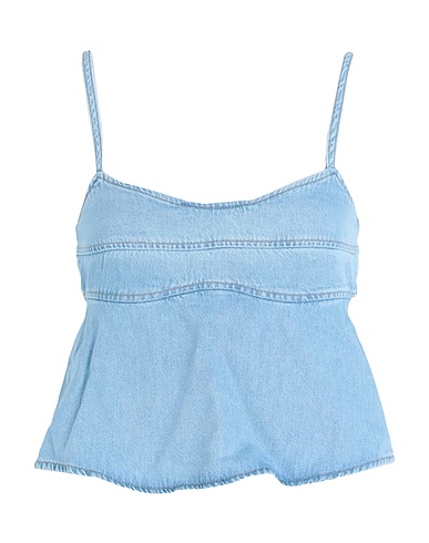 ARKET Top Blue 62% Cotton, 38% Lyocell