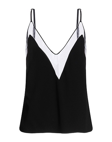MINUIT Camisole Black 70% Viscose, 30% Silk