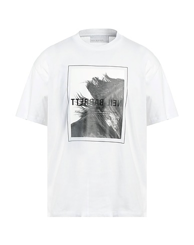 NEIL BARRETT T-Shirt Weiß 100% Baumwolle