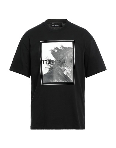 NEIL BARRETT T-shirt Black 100% Cotton