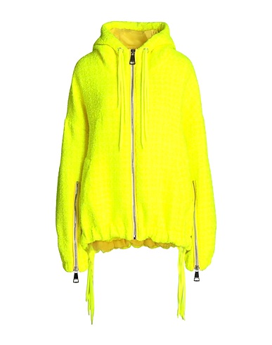KHRISJOY Hooded track jacket  Yellow 100% Polyester