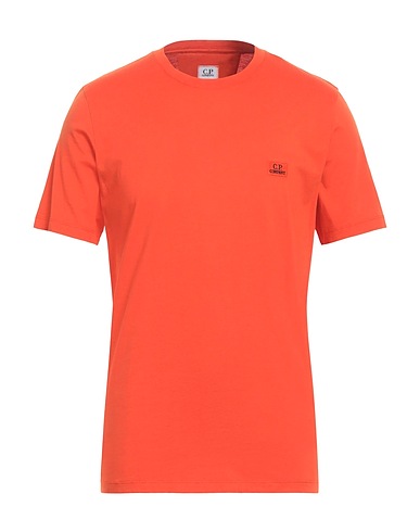 C.P. COMPANY ベーシックTシャツ オレンジ コットン 100%