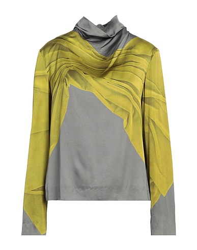 DRIES VAN NOTEN T-shirt Lime green 100% Viscose