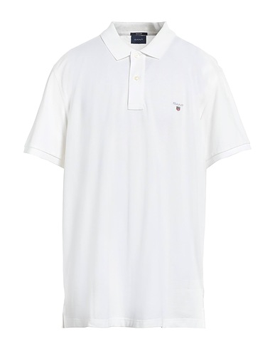 GANT Polo shirt White 100% Cotton
