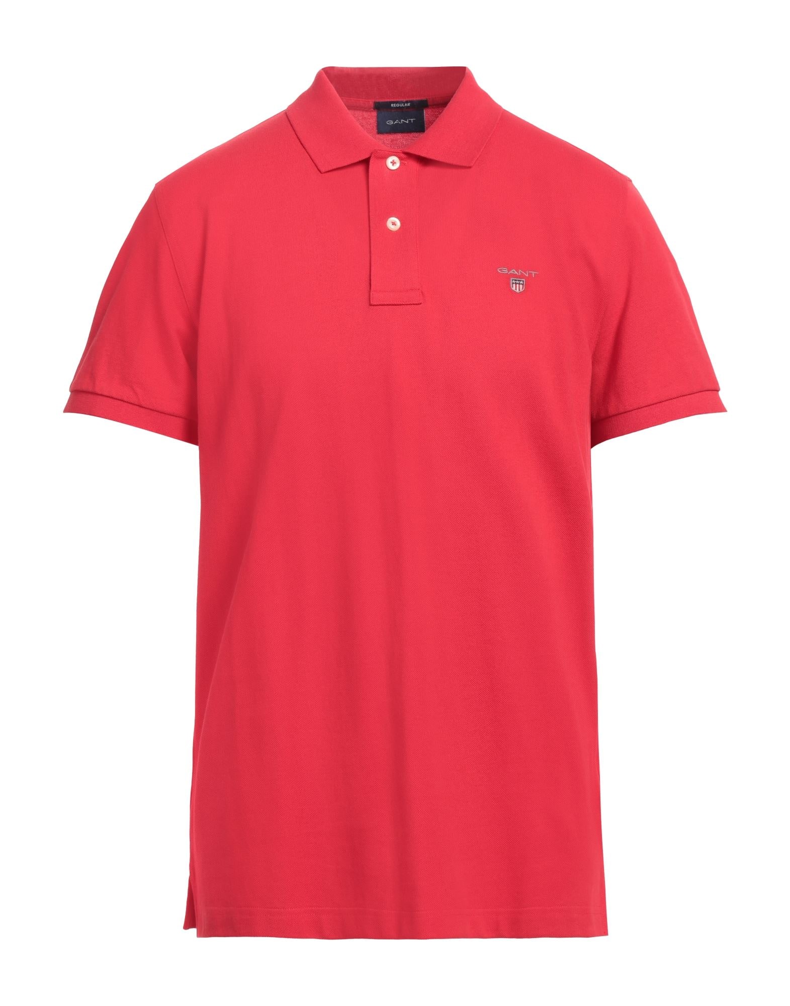 SUN 68 | Tomato red Men's Polo Shirt | YOOX