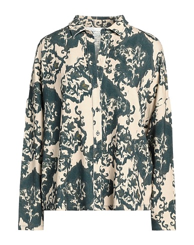 MAJESTIC FILATURES Patterned shirts & blouses Deep teal 96% Viscose, 4% Elastane