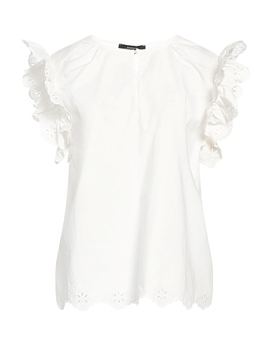 WEEKEND MAX MARA Top White 100% Cotton