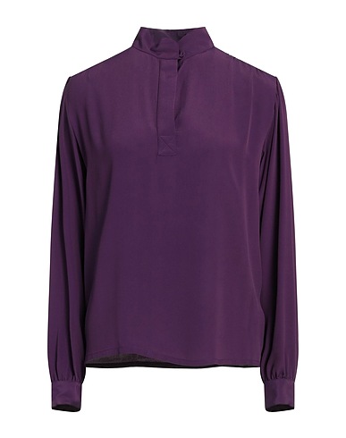 GRIFONI Top Purple 69% Acetate, 31% Silk