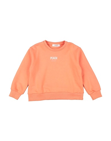 VICOLO Sweatshirt Orange 65% Cotton, 35% Polyester