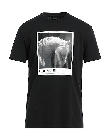 NEIL BARRETT Ｔシャツ ブラック コットン 100%