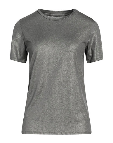 MAJESTIC FILATURES Basic T-Shirt Lead 67% Lyocell, 33% Cotton