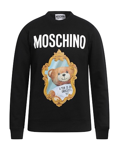 MOSCHINO Sweatshirt COUTURE Black 100% Cotton