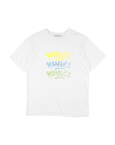 MANUEL RITZ T-shirt White 100% Cotton