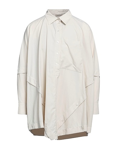 NINA RICCI Solid colour shirts & blouses Beige 100% Polyamide
