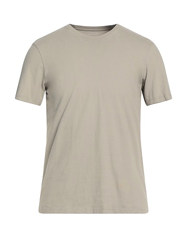 MAJESTIC FILATURES Basic T-Shirt Light grey 50% Organic cotton, 50% Recycled cotton