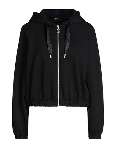 ONLY Hoodie Schwarz 60% Polyester, 40% Viskose
