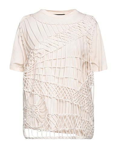 FABIANA FILIPPI T-shirt Beige 100% Coton