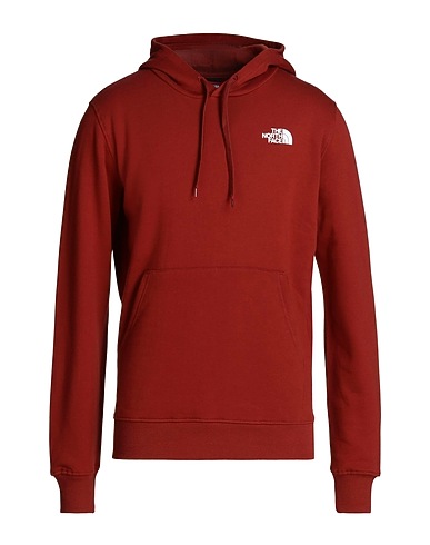 THE NORTH FACE Hooded track jacket  M SEASONAL GRAPHIC HOODIE
 Rust 100% Cotton