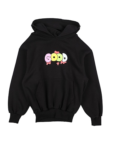 IRENEISGOOD Sweatshirt Black 100% Cotton