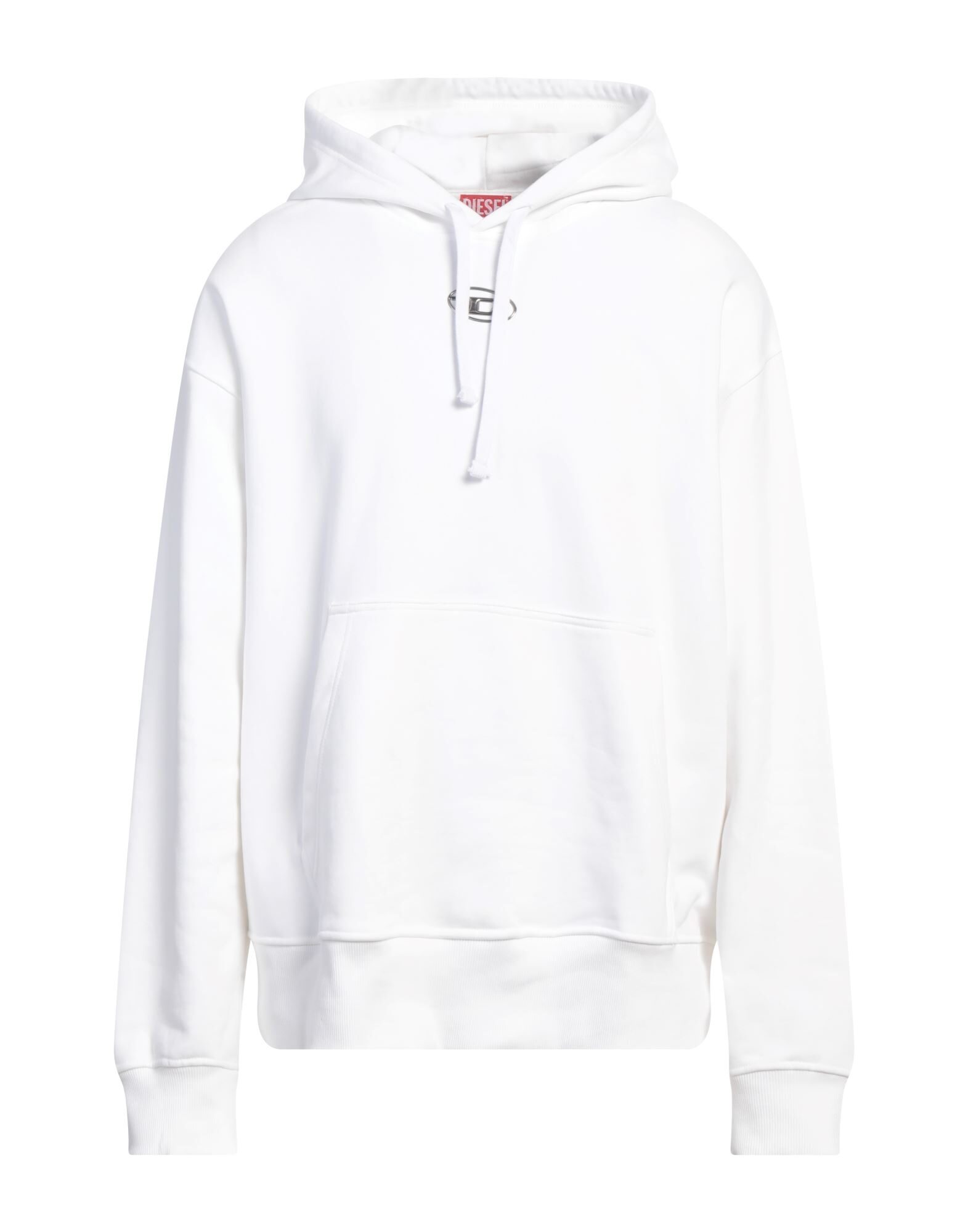 DIESEL S-UMMER-BIGOVAL | Black Men's Hooded Sweatshirt | YOOX