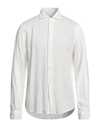 ROŸ ROGER'S Linen shirt White 100% Linen