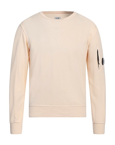 C.P. COMPANY Sudadera Hueso 100% Algodón