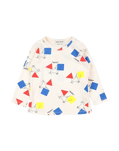 BOBO CHOSES T-shirt Ivory 100% Organic cotton