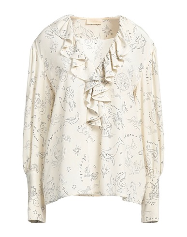 MOMONÍ Silk top Ivory 100% Silk