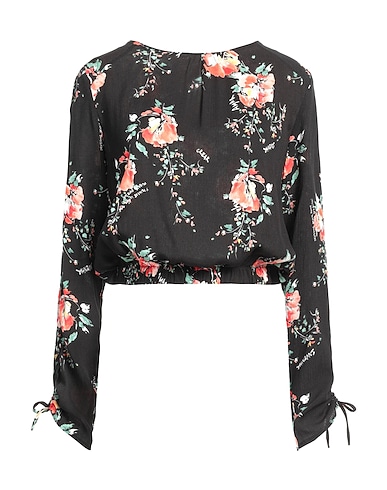 DESIGUAL Top Black 100% Viscose