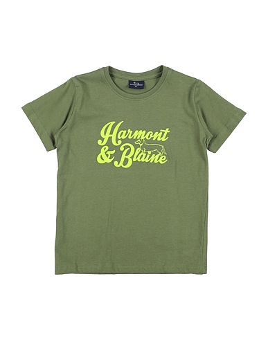 HARMONT & BLAINE T-shirt Military green 100% Cotton