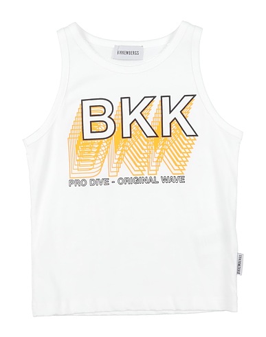 BIKKEMBERGS T-shirt White 100% Cotton