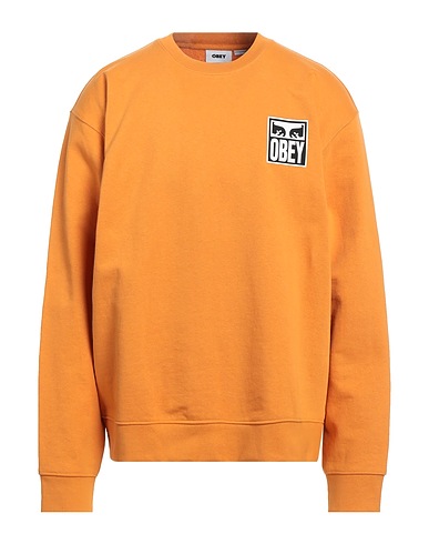 OBEY Sweatshirt Orange 80% Cotton, 20% Polyester