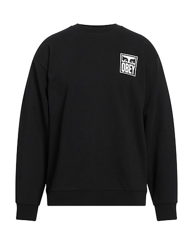 OBEY Felpa Nero 80% Cotone, 20% Poliestere