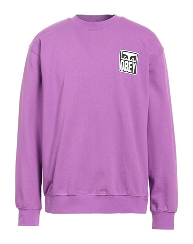OBEY Felpa Malva 80% Cotone, 20% Poliestere