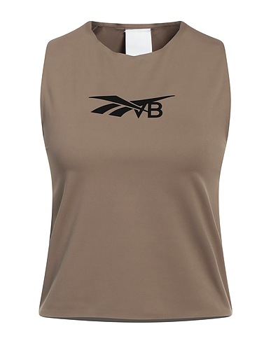 REEBOK x VICTORIA BECKHAM Top Light brown 73% Recycled polyamide, 27% Elastane