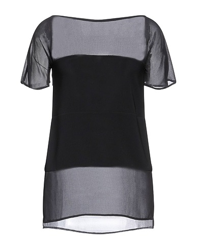 TALBOT RUNHOF Top Black 71% Triacetate, 29% Polyester
