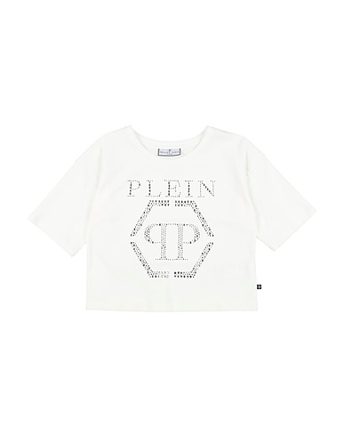PHILIPP PLEIN T-Shirt Weiß 95% Baumwolle, 5% Elastan