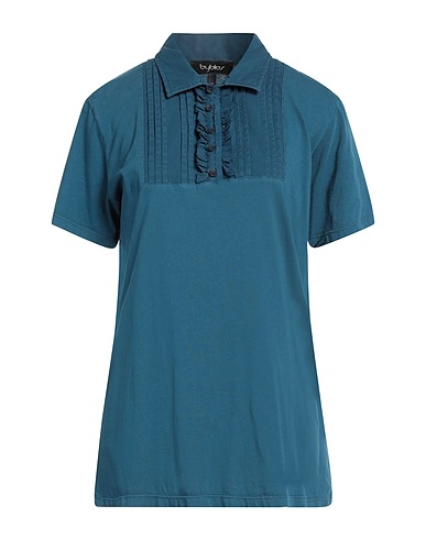 BYBLOS Top Deep teal 100% Cotton