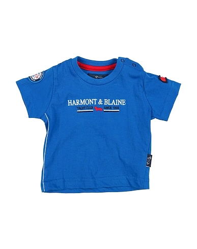 HARMONT & BLAINE T-shirt Azure 100% Cotton