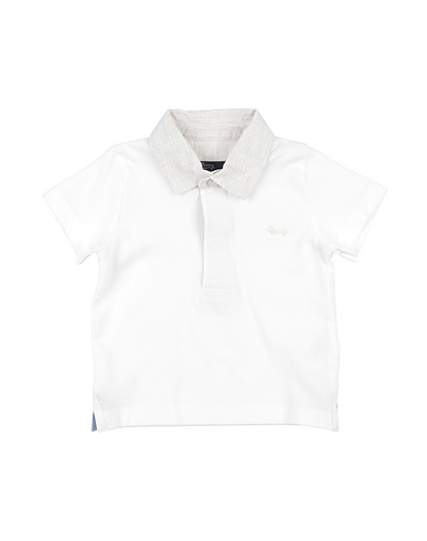 HARMONT & BLAINE Polo shirt White 100% Cotton