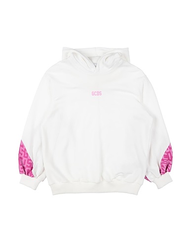 GCDS MINI Sweatshirt Weiß 95% Baumwolle, 5% Elastan
