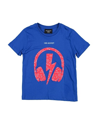 NEIL BARRETT T-shirt Blue 100% Cotton