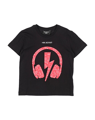 NEIL BARRETT T-shirt Nero 100% Cotone