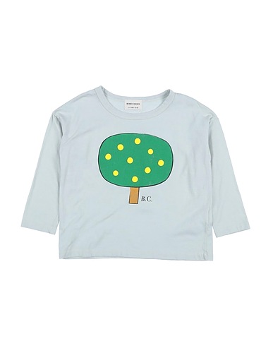 BOBO CHOSES T-shirt Grigio chiaro 100% Cotone organico