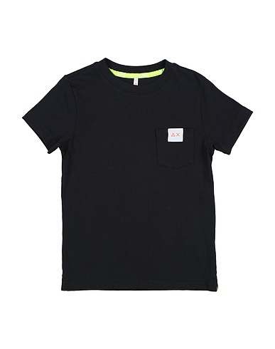 SUN 68 T-shirt Black 100% Cotton