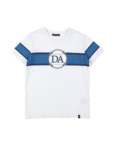 DANIELE ALESSANDRINI T-shirt White 95% Cotton, 5% Elastane